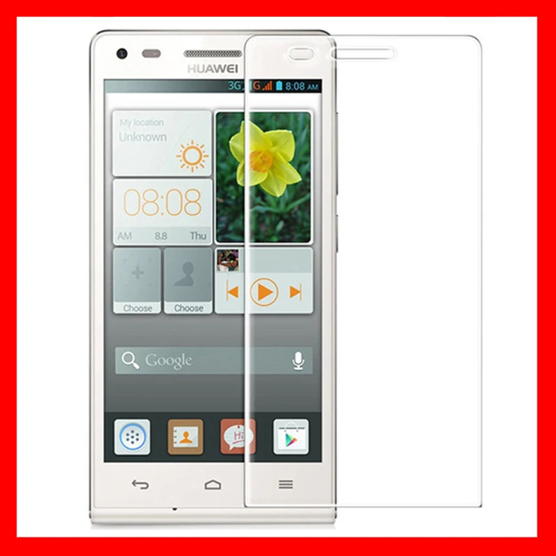 Закаленное стекло 2.5D для Huawei Ascend G6 9H Взрывозащищенная защитная пленка экрана G6-C00