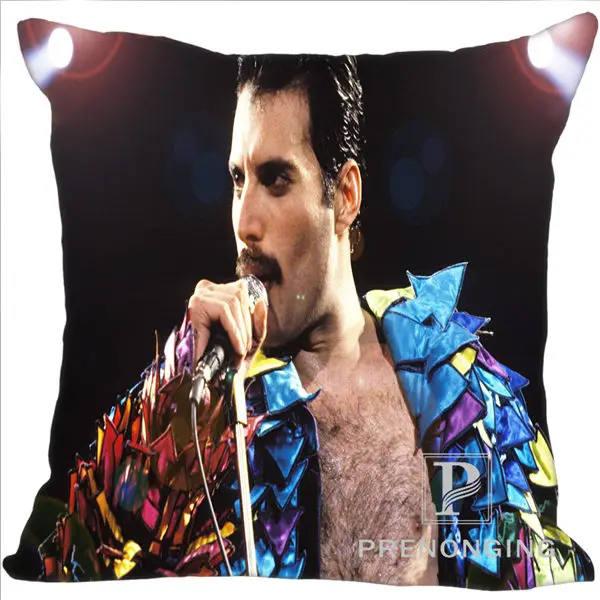 

Custom Pillowcase Cover Queen Band @04 Square Zipper Pillow Cover Print Your Pictures (one side)180117#08