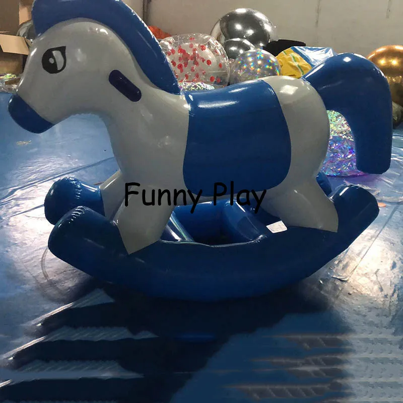 

Air sealed inflatable cockhorse Sport Games inflatable Pony Hop Pon Pony ride on,rocking ride on horse toy pony