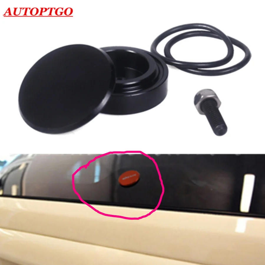 

Universal Black Auto Car Truck Racing Rear Windshield Wiper Delete Insert Cap Stopper Kits Cover Wipers Hole For Honda Civic Crv