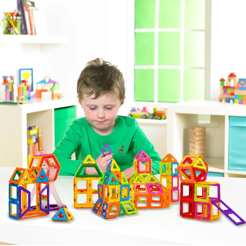 57Pcs/Lot Magnetic Designer Building Blocks Models House Ball 3D DIY Plastic Creative Bricks Learning Educational Toy Kid Gifts 57Pcs/Lot Magnetic Designer Building Blocks Models House Ball 3D DIY Plastic Creative Bricks Learning Educational Toy Kid Gifts