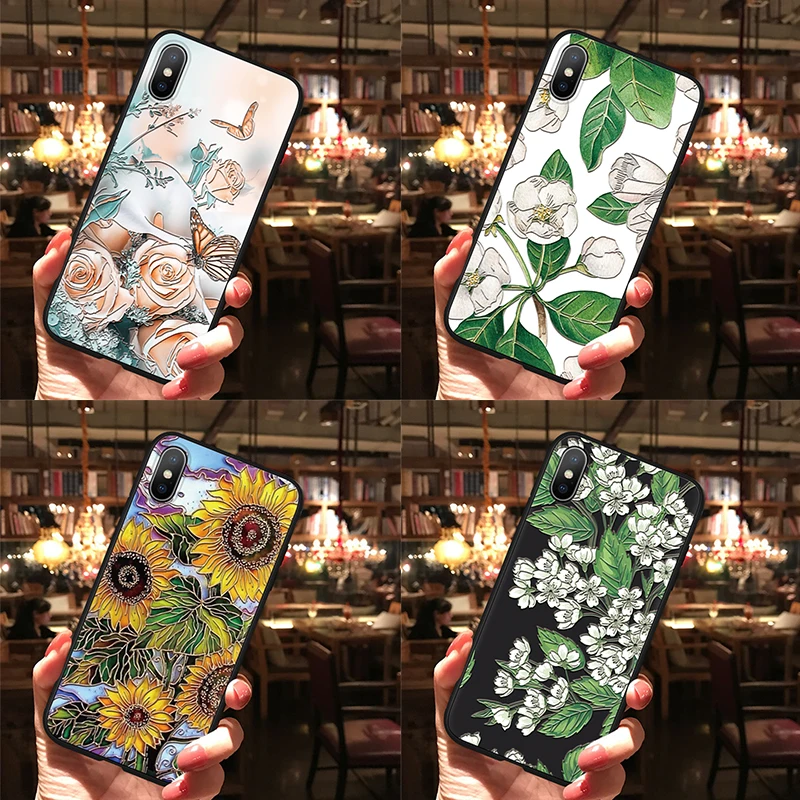 

3D TPU Emboss Soft Case Capa For Samsung Galaxy A70 A60 A50 A40 A30 A20e A10 A9 A8 A7 A6 A5 A3 2016 2017 S10 Plus 2018 S10e Case