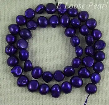 

Unique Pearls jewellery Store Loose Beads Midnight Blue Baroque Freshwater Pearl DIY Jewelry One Full Strand YLC1-91