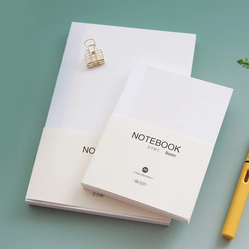 Fromthenon Basic Planner Notebook Refill For Hobonichi Dokibook Cover Diary Book Filler Paper For Agenda Organizer Stationery