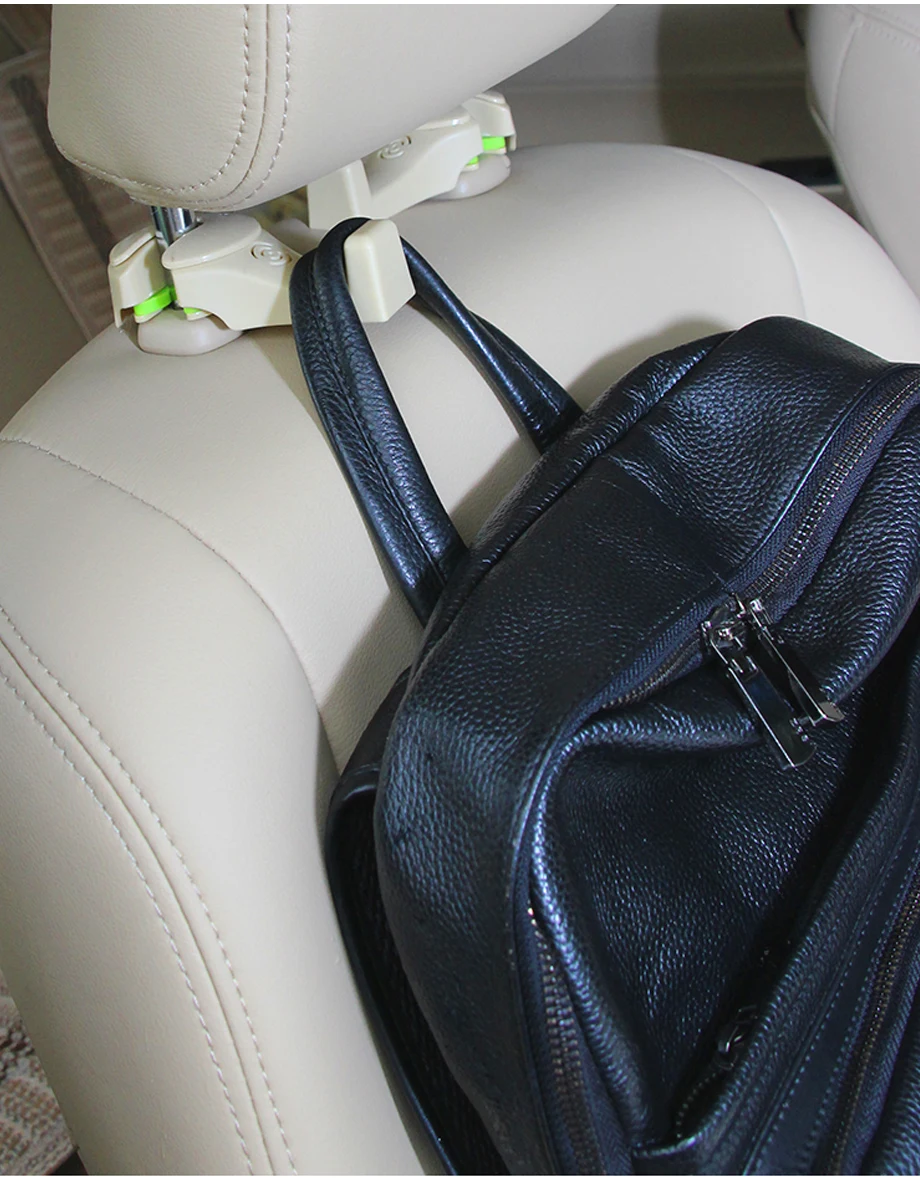 Автомобильное сиденье с кронштейном для мобильного телефона подголовник сумки крюк-держатель авто аксессуары держатель Вешалка для подвешивания одежды