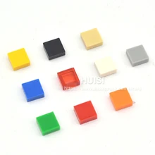 Compatible With Legoe Pieces 1×1 Tiles Buidling DIY Toys Blcoks Smooth Finishing Tile Flat Bricks Parts MODULAR BUILD Kids Toys