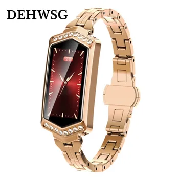 

DEHWSG H88 smart watch women bracelet heart rate monitor Female menstrual cycle remind fitness tracker smartwatch for best gift