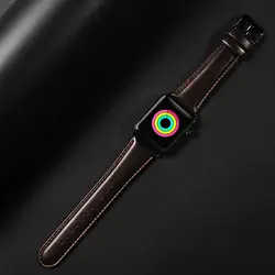 Из натуральной кожи петлевой ремень для apple watch серии 4/3/2/1 44 мм 40 мм, 42 мм, 38 мм, версия кожаный ремешок для наручных часов браслет для iwatch