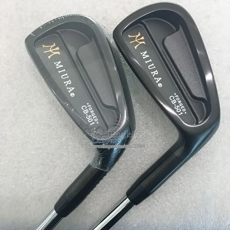 Новые клюшки для гольфа MIURA CB-501 кованые черные утюги для гольфа набор 4-9P утюги для клубов с NSPRO 950 Гольф стальной вал Cooyute