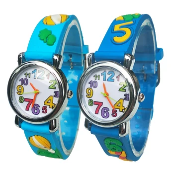 

Fashion Children's Watches 2019 Cartoon Baby Watch Kids Soft Rubber Strap Children Quartz Watch Clock Hours Gift Relojes Relogio