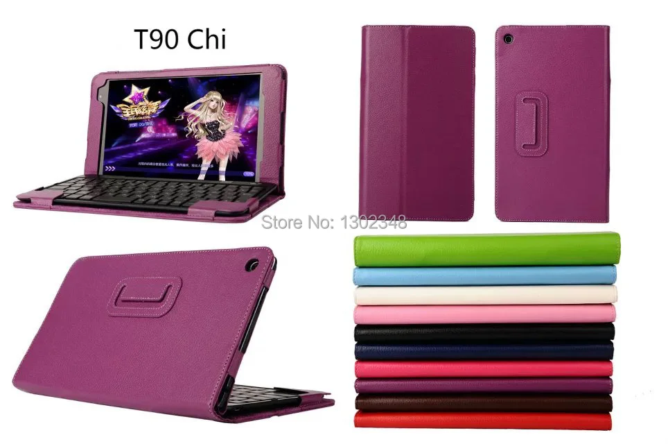 

T90 Chi Tablet Case Ultra Slim Flip Stand Leather Sleeve For Asus Transformer Book T90 Chi 8.9 inch with Keyboard Station Cover