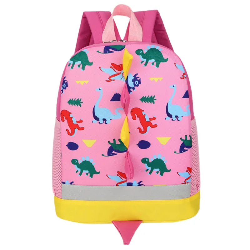 Динозавр плюшевые рюкзаки анти-потеря поводок мальчик девочка сумка плюшевый Детский рюкзак - Цвет: A17