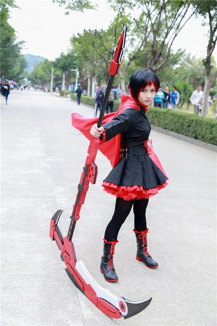 三日月ローズ剣ルビーコスプレ小道具鎌武器小道具武器カスタムメイド Costume Props Aliexpress