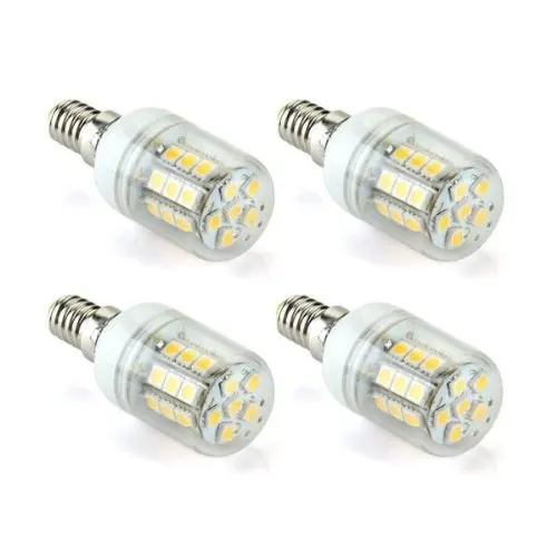 

4 x 6W E14 30 LED 5050 SMD Ampoule Lampe Spot Bulb Blanc Chaud AC 220-240V