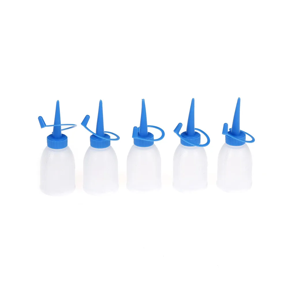 

Glue Gel Oil Ketchup Sauce Liquid Industrial Plastic Squeeze Bottle Jet Dispense Common Dispensing Bottle Dispenser 30ml 5pcs