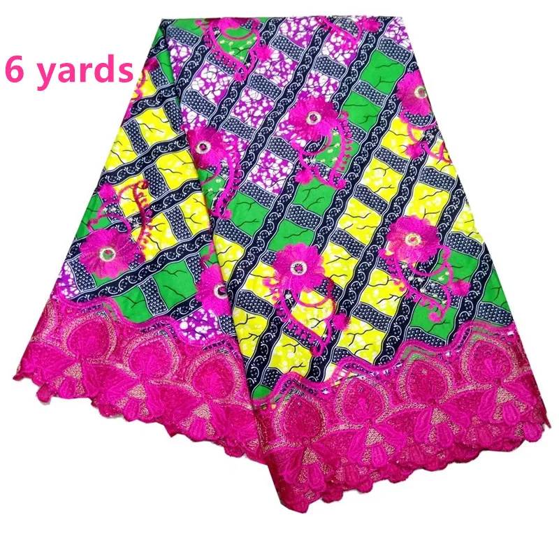 

2018 Fashion Design Wax Guipure Lace With Pearls Women Wax Cloth New African Nigerian Lace Fabrics For Wedding Dress lblm041