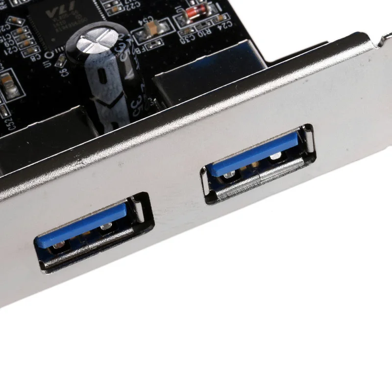 2018 2 Порты PCI Express USB 3 0 спереди Панель с Управление карты адаптера 4 контакт и 20