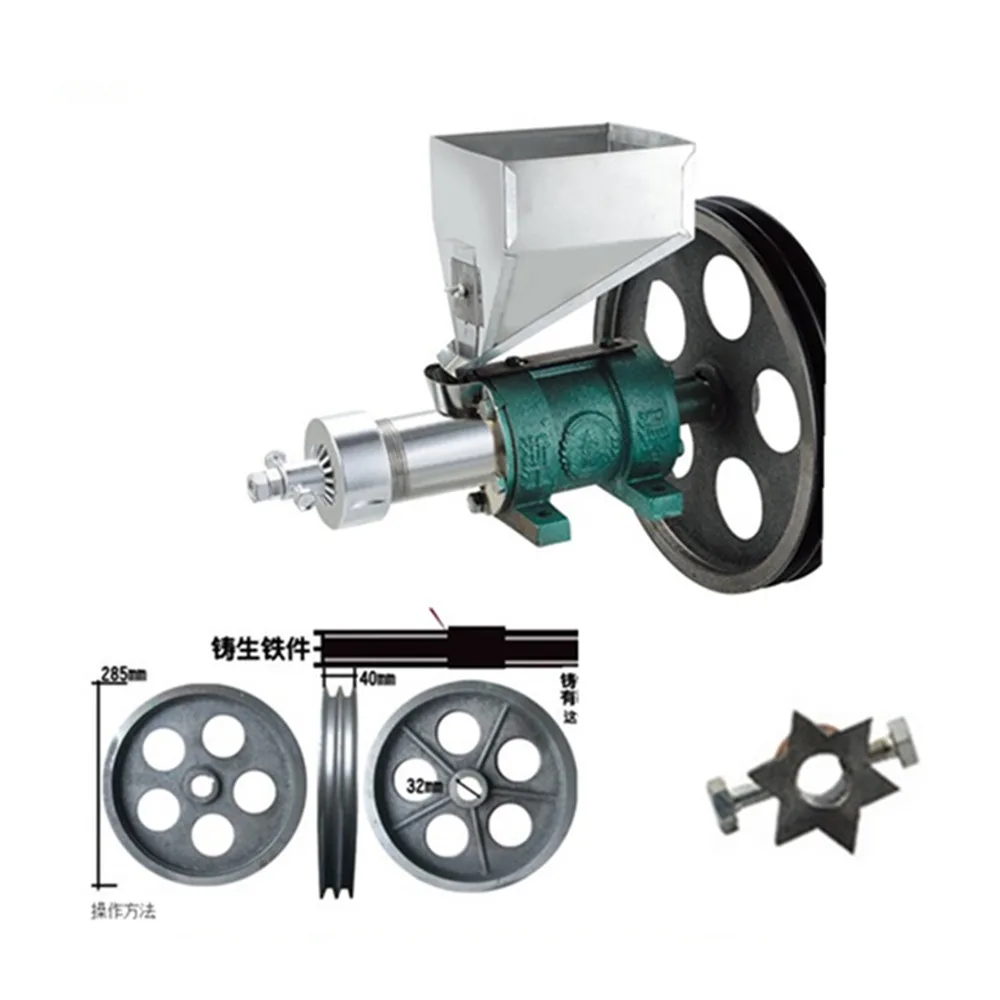 

Mini type puffed corn snack extrusion machine with 7 molds
