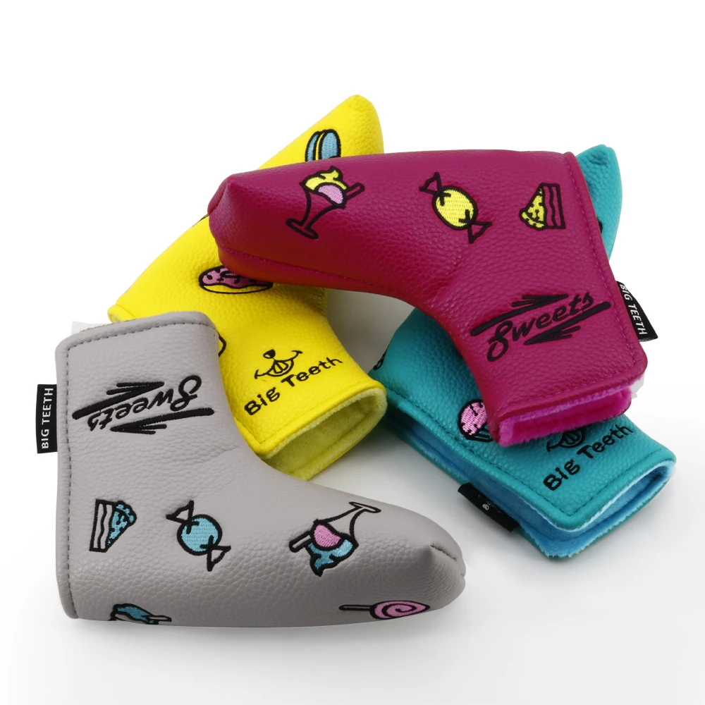 6003520 big teeth golf pingtype putter cover yellow (8)