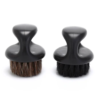 

1 Pc Salon Men Facial Beard Cleaning Appliance Shave Tool Horse Hair Men's Shaving Brush Barber Razor Brush with Handle for Men