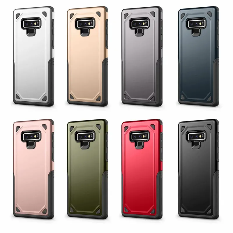 Luxury Heavy Duty Shockproof Armor Case For Samsung Galaxy Note 9 8 Hybrid Hard PC+TPU Protective Cover For Samsung Note 9 Case Luxury Heavy Duty Shockproof Armor Case For Samsung Galaxy Note 9 8 Hybrid Hard PC+TPU Protective Cover For Samsung Note 9 Case