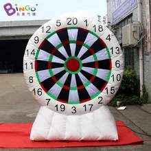 Индивидуальные 2,2 м высокий белый надувная мишень для дротиков игры с липкие дротики высокого качества выдувные наборы для игры в Дартс для игрушек спорта