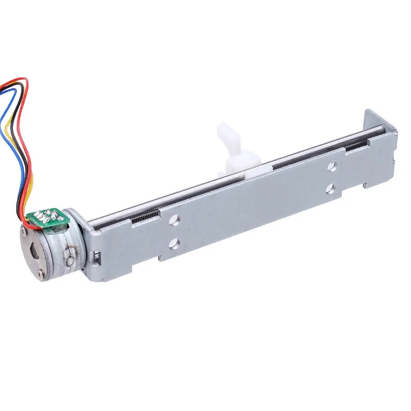 Suleve DC 4-9 в привод шагового двигателя винт с гайкой слайдер 2 фазы 4 провода эффективный ход 80 мм для лазерной гравировки станка