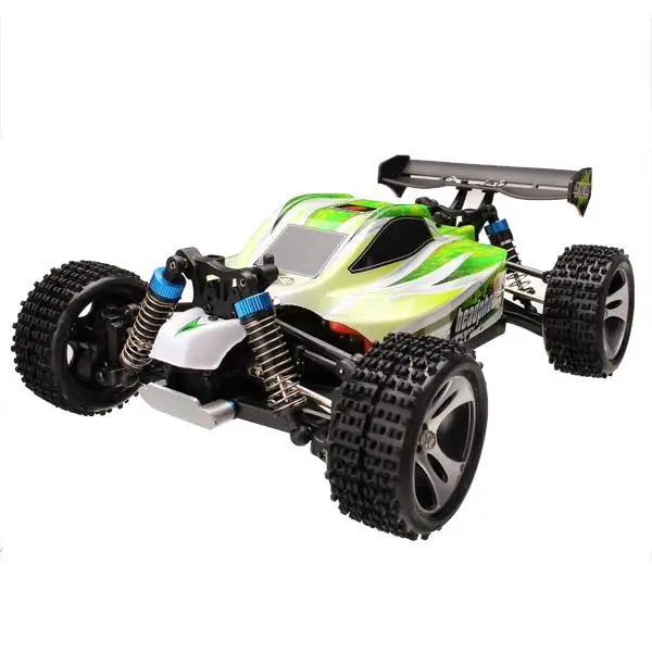 RCtown WLtoys A959-B 1/18 4WD багги внедорожника RC автомобиль 70 км/ч - Цвет: green