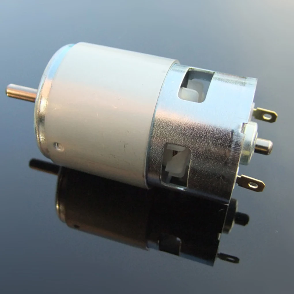 

775 Motor 12V 24V 60W DC Double Ball Bearing Motor High Speed High Torque for Hair Dryer Power Tools