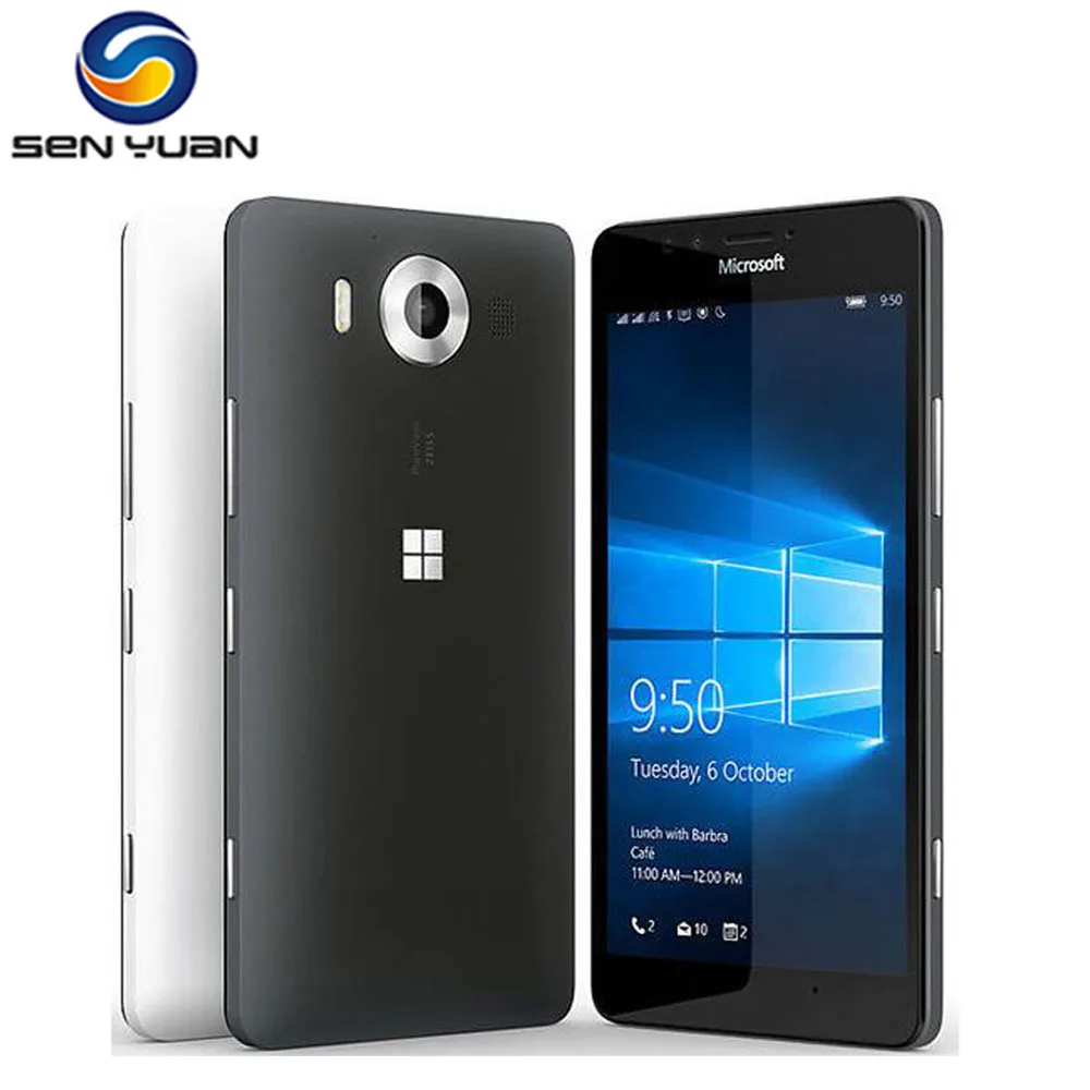 bilder für Original Microsoft Lumia 950 handy entsperrt ORIGINAL-HANDY-20MP Kamera NFC Quad-core 32 GB ROM 3 GB RAM LTE FDD WIFI GPS 4G telefon bilder für Original Microsoft Lumia 950 handy entsperrt ORIGINAL-HANDY-20MP Kamera NFC Quad-core 32 GB ROM 3 GB RAM LTE FDD WIFI GPS 4G telefon