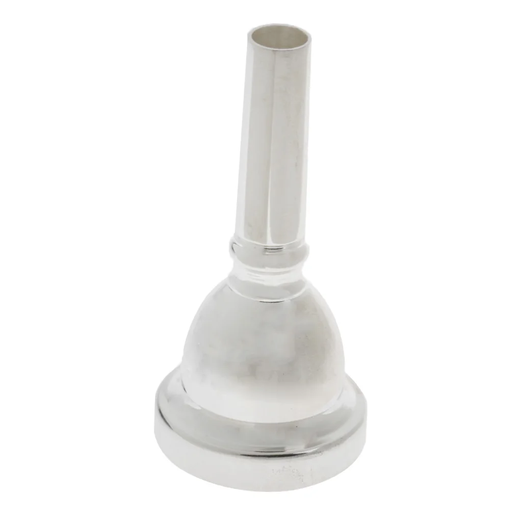 Professional Metal Trombone French Horn Mouthpiece for Brass Instrument Replacement Parts