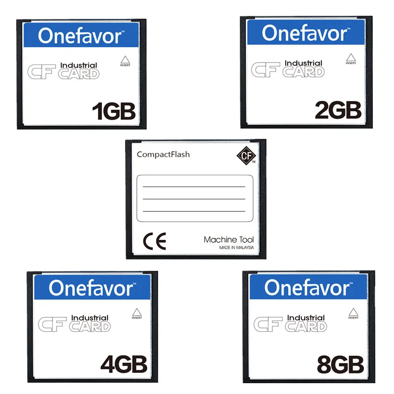 10 шт./лот onefavor 1 Гб 2 Гб 4 ГБ 8 ГБ CompactFlash CF карта памяти промышленная CF карта 133X, высокая скорость