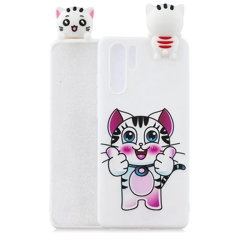

Painted Phone Case For Huawei P8 Lite P10 P9 Lite P20 P30 Pro P Smart Protective Shell 3D Cute Silicone Case Back Cover Soft