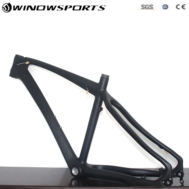 Excellent 2018 New 27.5er  Enduro bike 650b Carbon mtb Bicycle Frame T800 Carbon Fibre Frame 142*12mm Bike carbon frame 27.5er UD Matte 0
