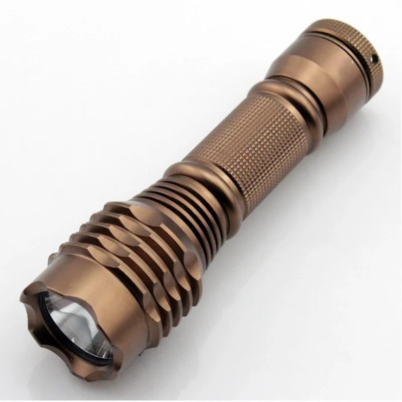 

1200 Lumens 5 Modes Xml T6 Led 18650 Glare Focus Flashlight Torch Powerful Waterproof Led Flashlight