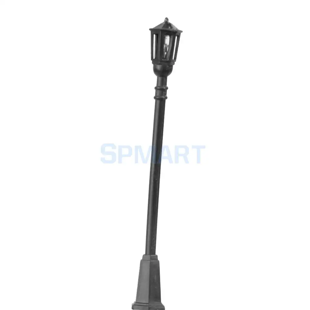 40pcs Garden Lamp Lights Model Pagoda Trees Street Diorama Scenery N Z Scale