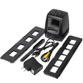 

High Fast Photo Printe Resolution Photo Scanner 35mm/135mm Slide Film Scanner Digital USB Film Converter 2.36" LCD screen