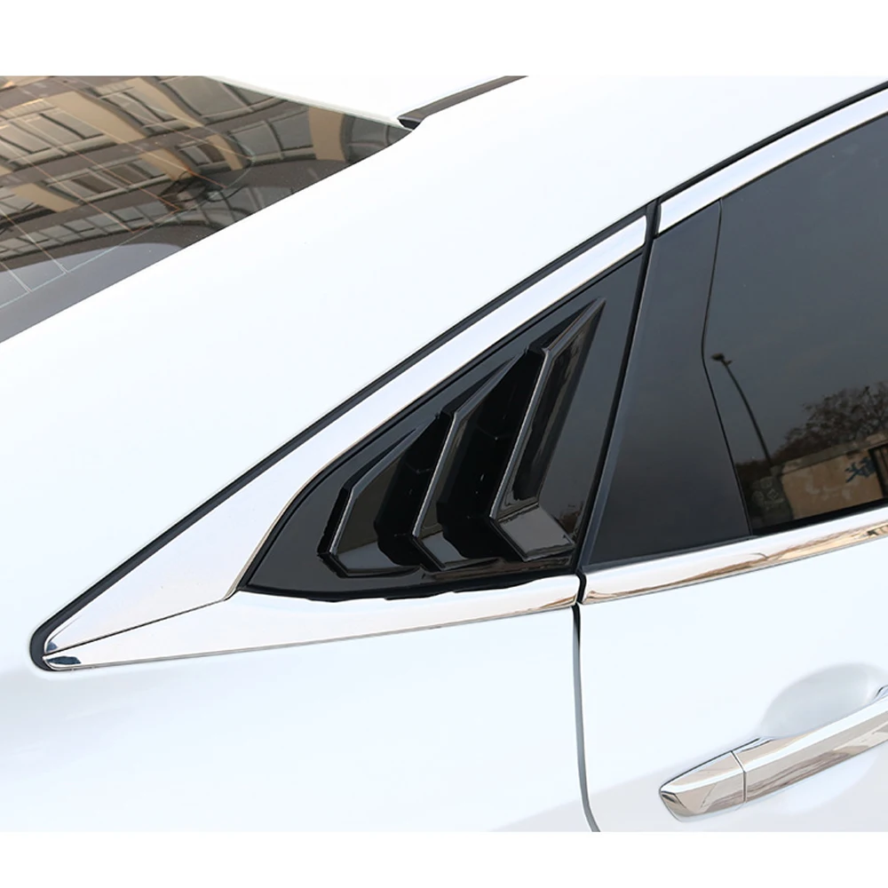 Боковая панель с прорезями на окно Vent Накладка для Honda Civic 10 поколения