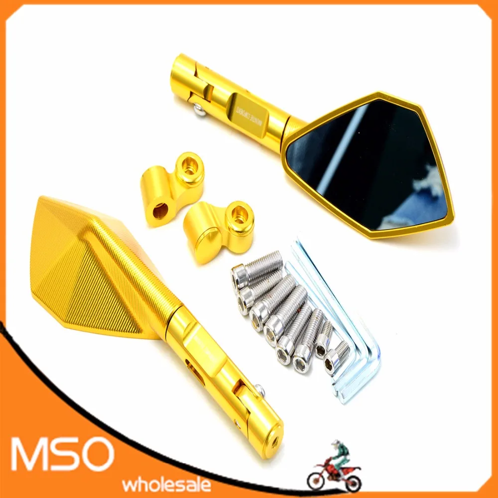 motorcycle sides mirrors CNC motorcycle rearview mirrors aluminum FOR