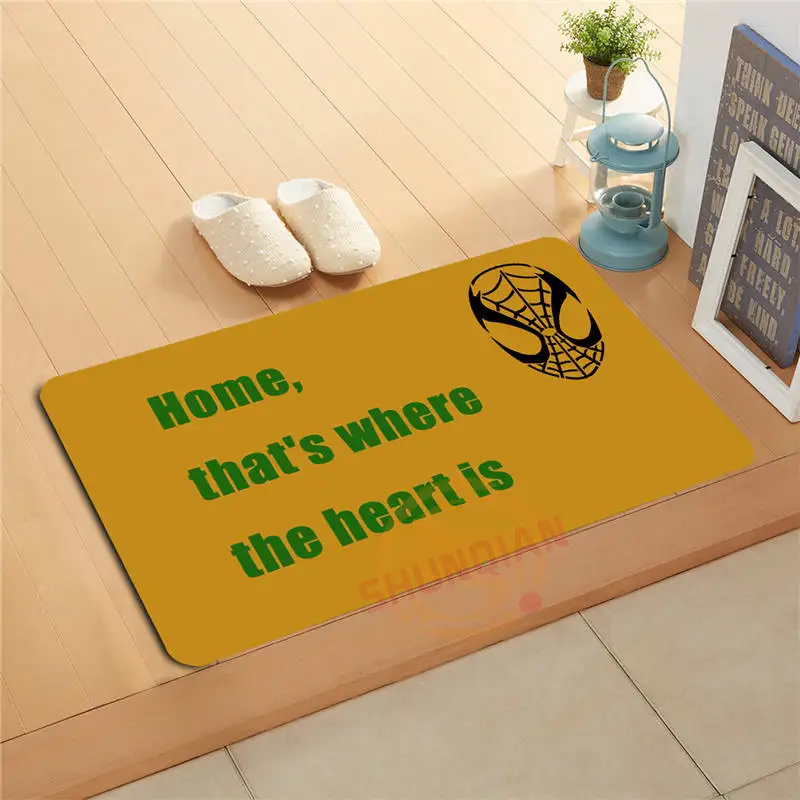 Us 14 27 49 Off P J Q120 Custom Deadpool Doormat Home Decor Door Mat Floor Mat Bath Mats Foot Pad 1121 F Qs120 In Mat From Home Garden On