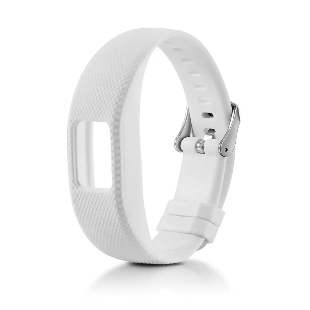 GHH силиконовый ремешок для часов для Garmin Vivofit4 трекер активности премиум-силикон мягкий удобный WB0261-WB0280