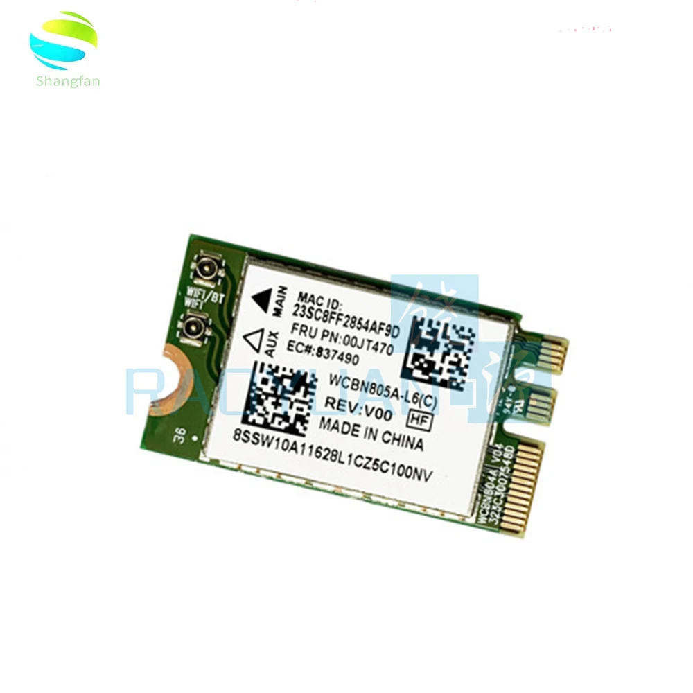 Беспроводная Адаптерная карта для Lenovo B70 80 YOGA 13 14 NGFF беспроводная Atheros QCNFA34AC BT4.0 FRU
