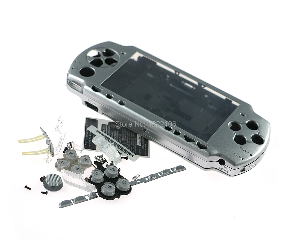 ChengChengDianWan для psp 2000 psp 2000 многоцветный полный корпус чехол Полный Корпус чехол Замена с кнопками комплект