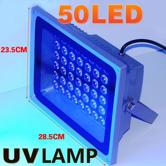 50led 395nm 220 v lampe uv colle uv lampe de polymérisation lampe uv