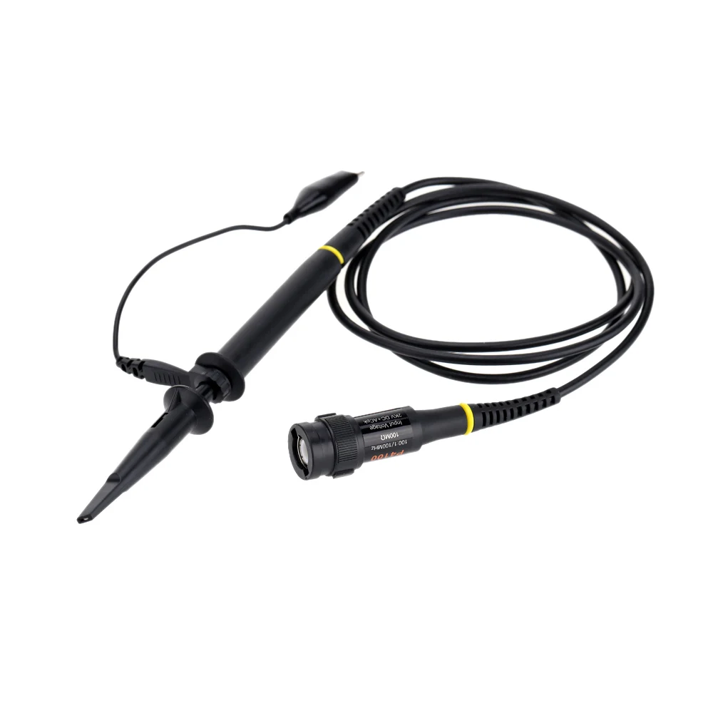 

P4100 High Voltage Oscilloscope Probe 2KV 100:1 100MHz Alligator Clip Test Probe