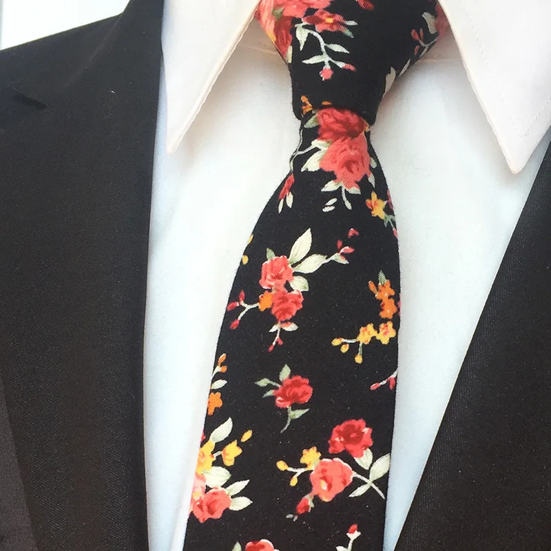 floral groom tie