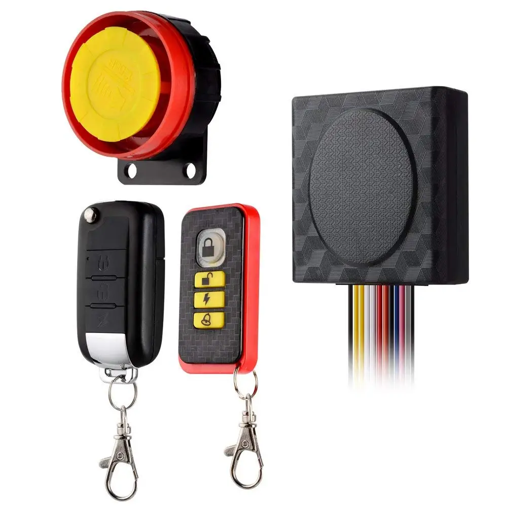 

Motorcycle Security Kit Alarm System Anti-Hijacking Cutting Off Remote Engine Start Arming Disarming