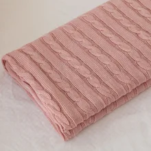 Розовое удобное вязаное одеяло весна/осень лето хлопок для взрослых одеяло диван одеяло cobertor 110*180 см