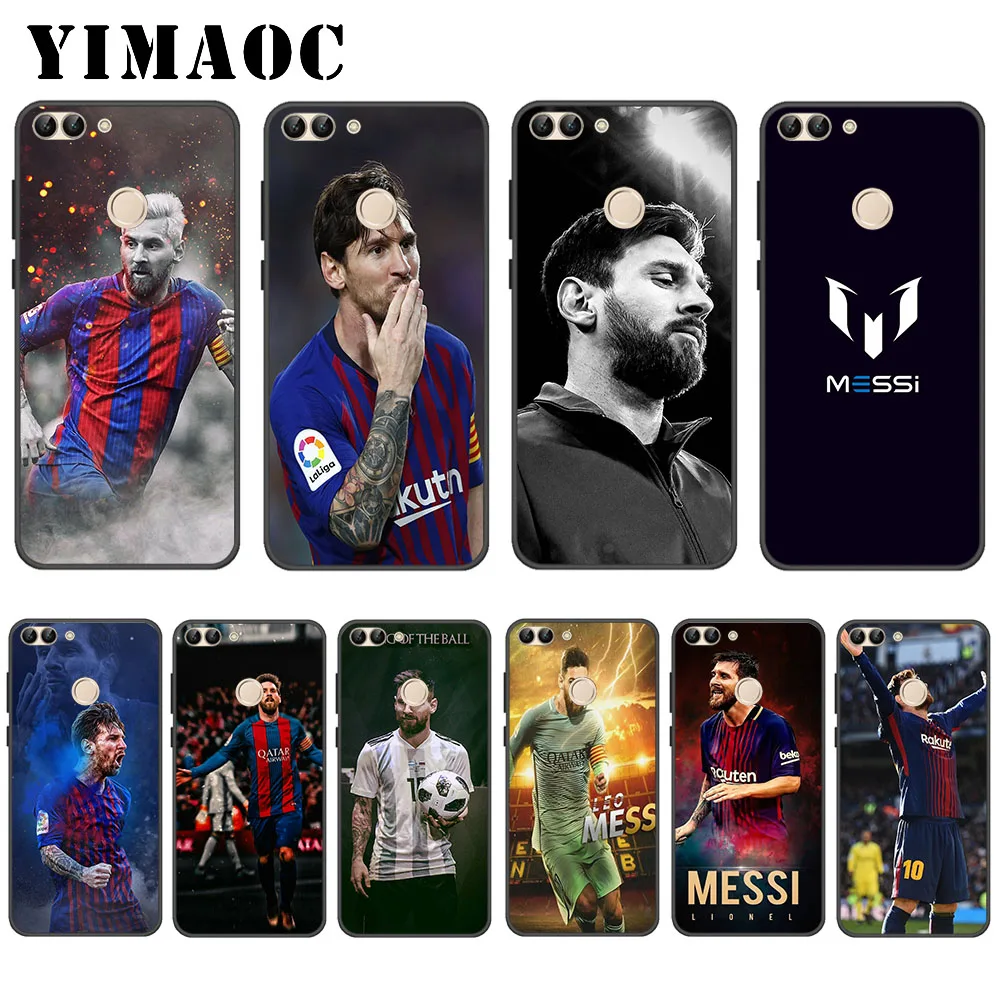 

YIMAOC Barcelona Messi Pattern Soft Case for Huawei P20 P30 Lite Mini Plus Pro P Smart 2019