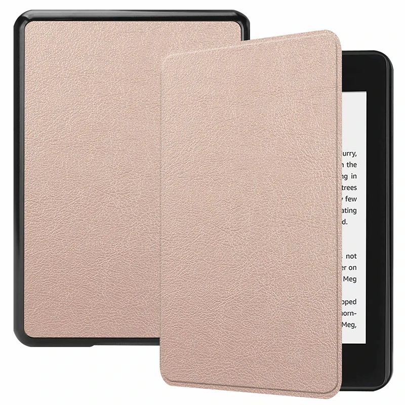 Кожаный чехол с подставкой, элегантный чехол с магнитом для Amazon New Kindle Paperwhite, чехол для планшета, 10 шт./партия